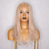 ZYPHER blonde synthetic straight lace front wig | Milk & Honey Wigs