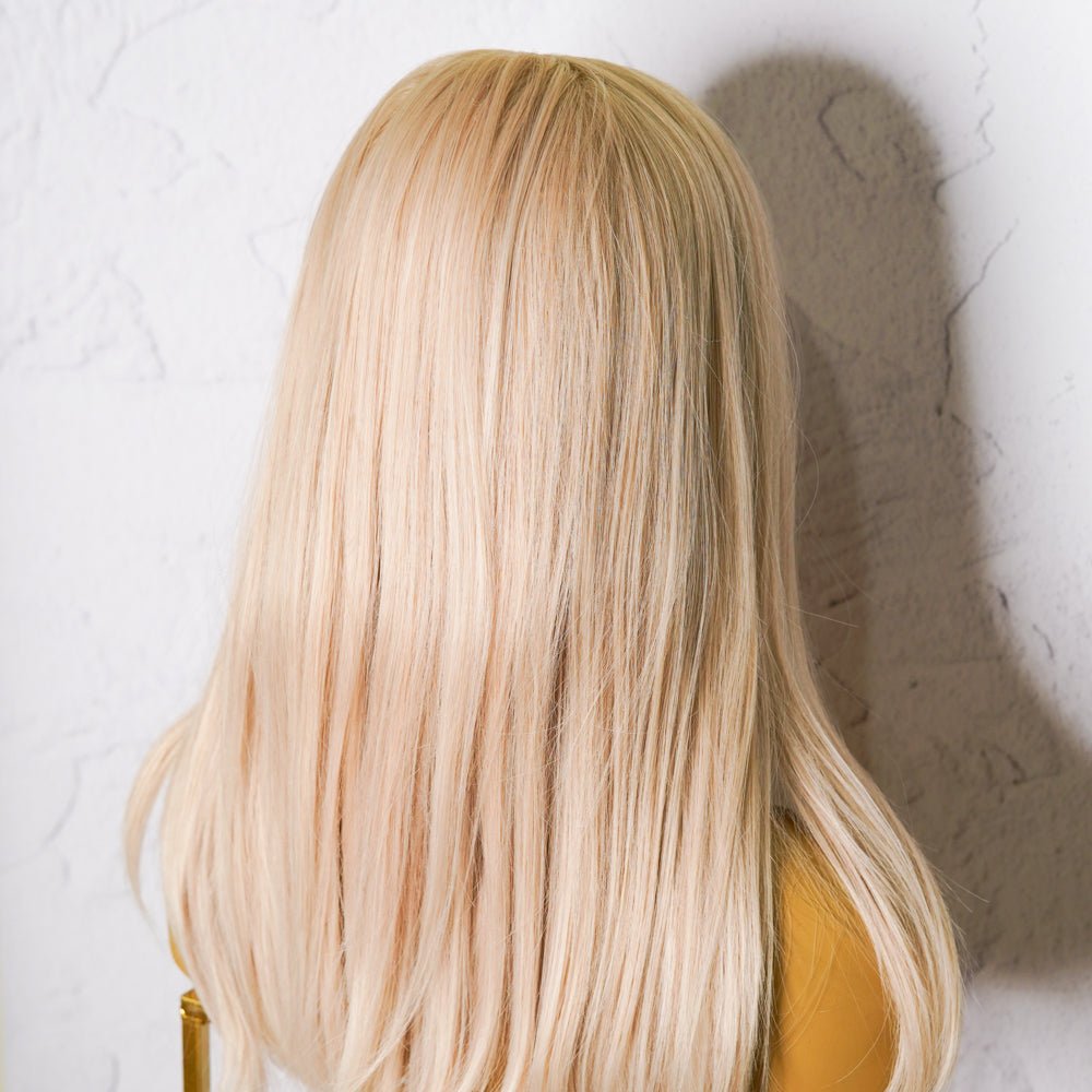 ZYPHER - Blonde - Lace Front Wig | Blonde, 16 Inch, 13x6 Lace Front, Synthetic Hair | Milk &amp; Honey Wigs